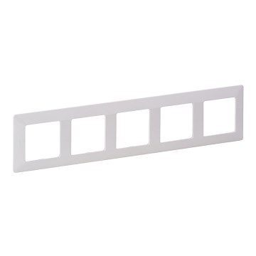 Legrand 754005 - Abdeckrahmen für Schalter VALENA LIFE 5P weiß