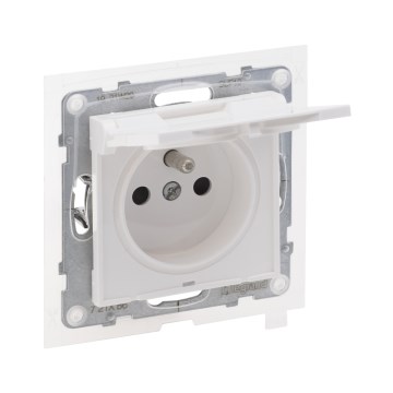 Legrand - Außensteckdose für den Hausgebrauch ohne Rahmen NILOE STEP 250V IP44 weiß