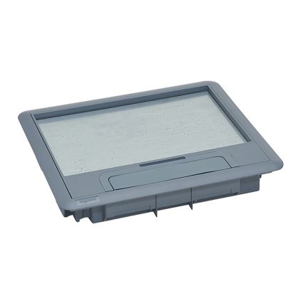 LEGRAND - Bodenbox für Doppelböden 18 Module (9 Geräte 45x45)