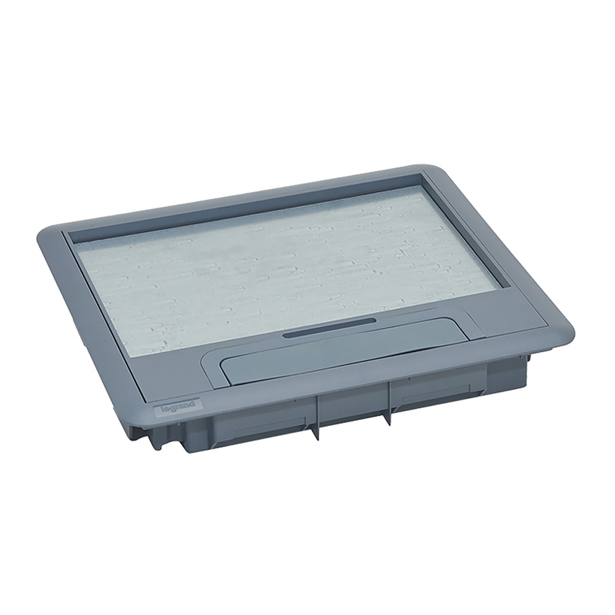 LEGRAND - Bodenbox für Doppelböden 18 Module (9 Geräte 45x45)