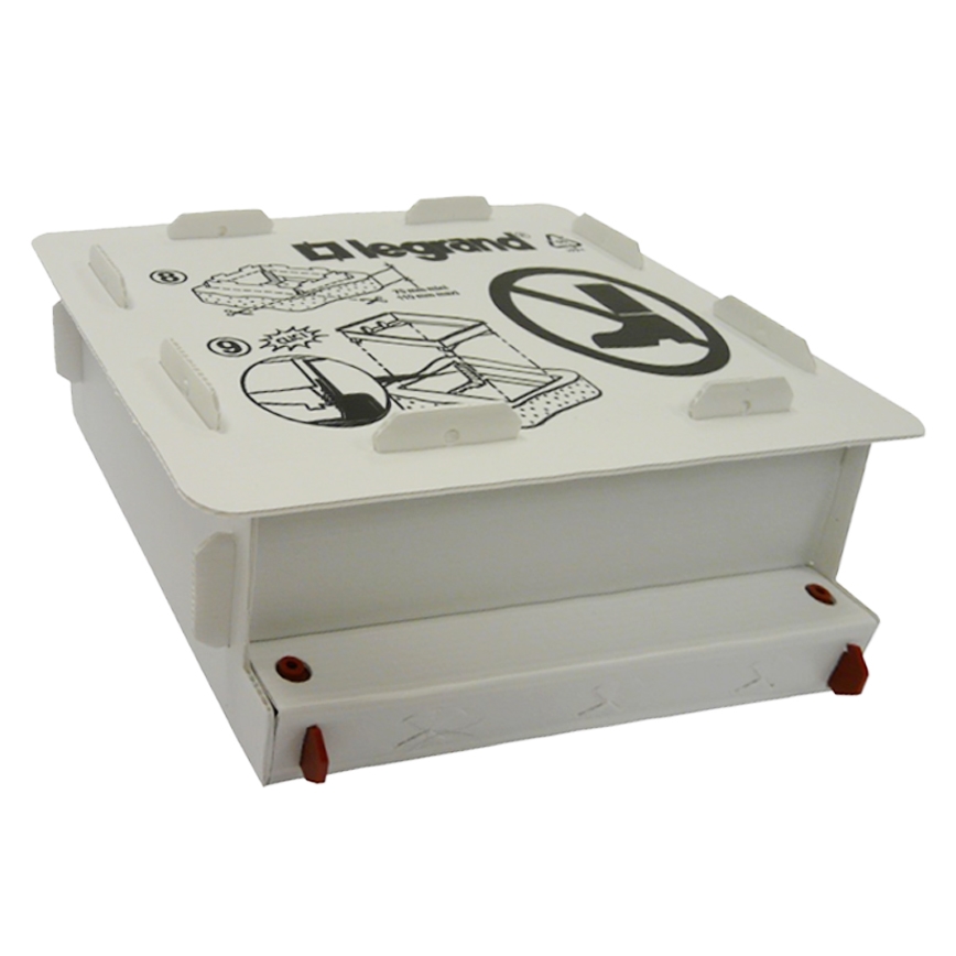 LEGRAND - Bodendose für Beton 24 Module (12 Geräte 45x45)