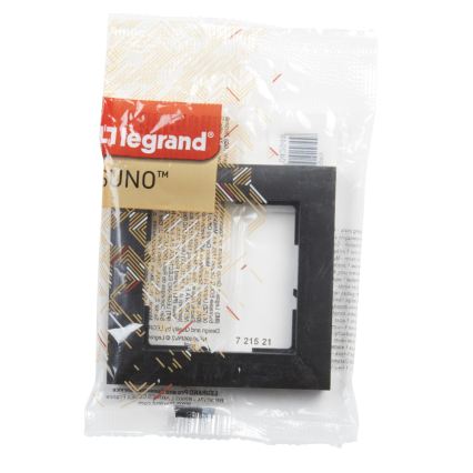 Legrand - Einfacher Rahmen SUNO schwarz
