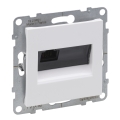 Legrand - Ethernet-Anschlussdose RJ45 ohne Rahmen SUNO weiß