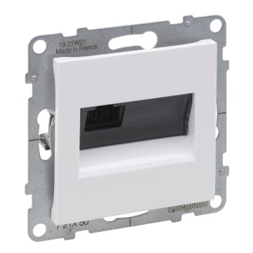 Legrand - Ethernet-Anschlussdose RJ45 ohne Rahmen SUNO weiß
