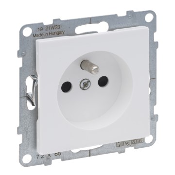 Legrand - Haushaltssteckdose ohne Rahmen SUNO 250V weiß