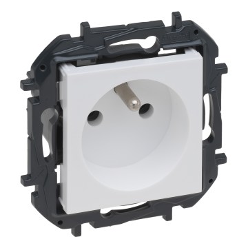 Legrand - Haushaltssteckdose rahmenlos NILOE STEP 250V weiß