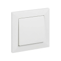 Legrand - Treppenhaus-Schalter č. 6 mit Rahmen SUNO weiß