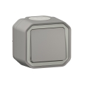 Legrand - Treppenhausschalter Nr. 6 PLEXO IP55 grau