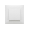 Legrand - Treppenlichtschalter Nr. 6 mit Abdeckrahmen NILOE weiß