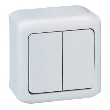 Legrand - Wand-Serienschalter Nr. 5 FORIX IP44 weiß