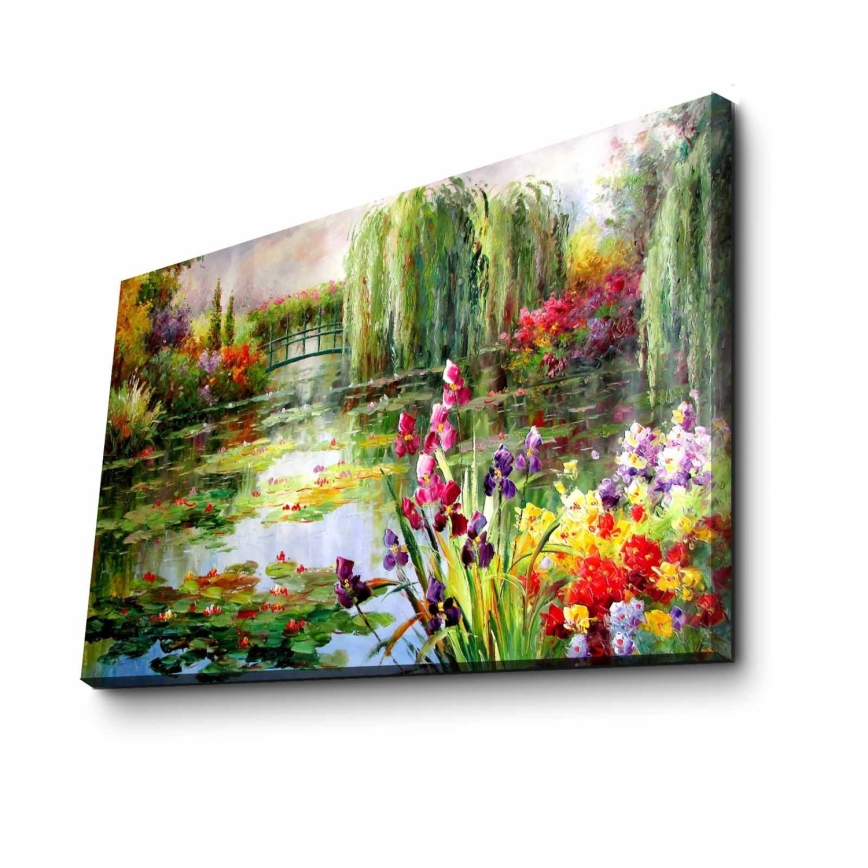 Leinwandgemälde 45x70 cm Natur