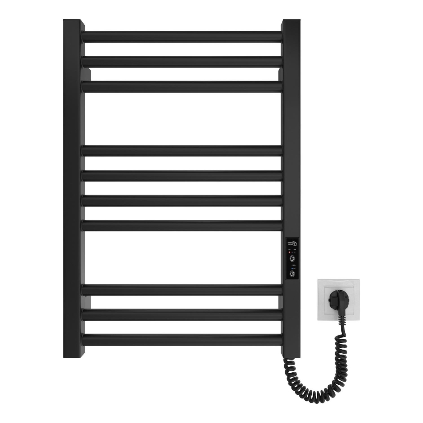 Leiter-Handtuchheizkörper HF DERBY 100W/230V 57x43 cm schwarz