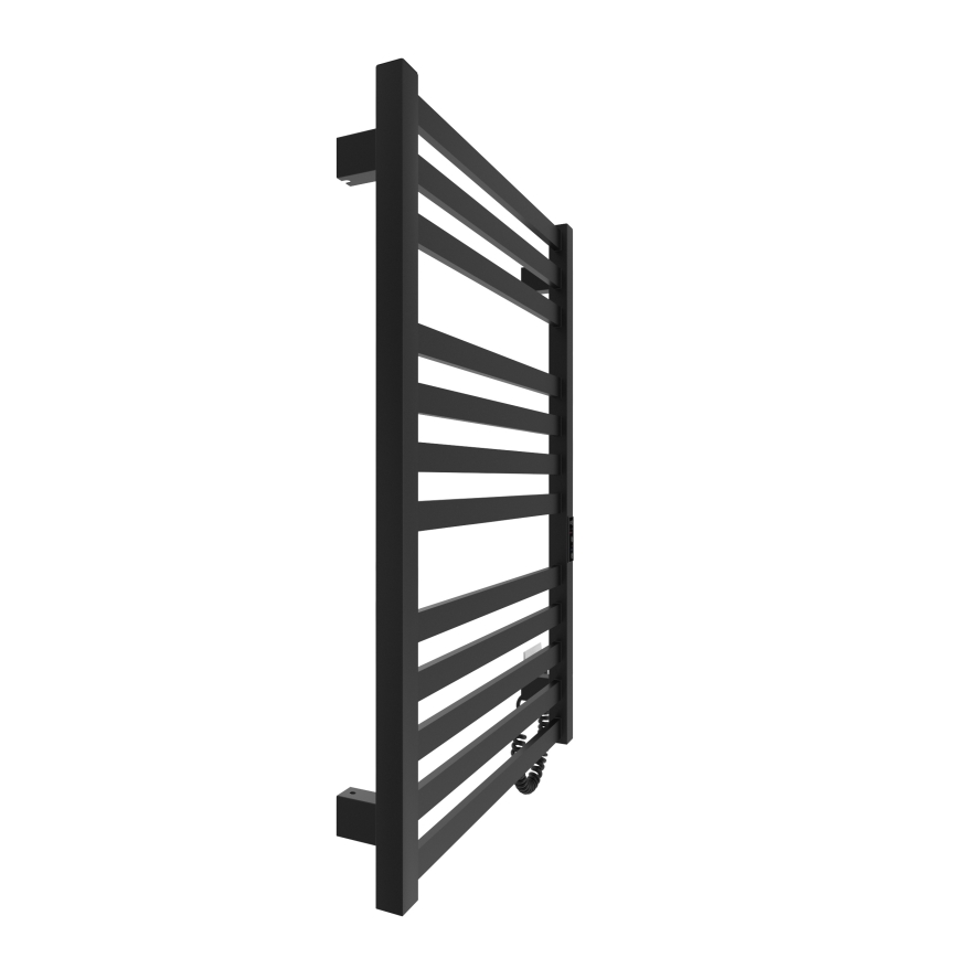 Leiter-Handtuchheizkörper HF OXFORD 170W/230V 77x53 cm schwarz