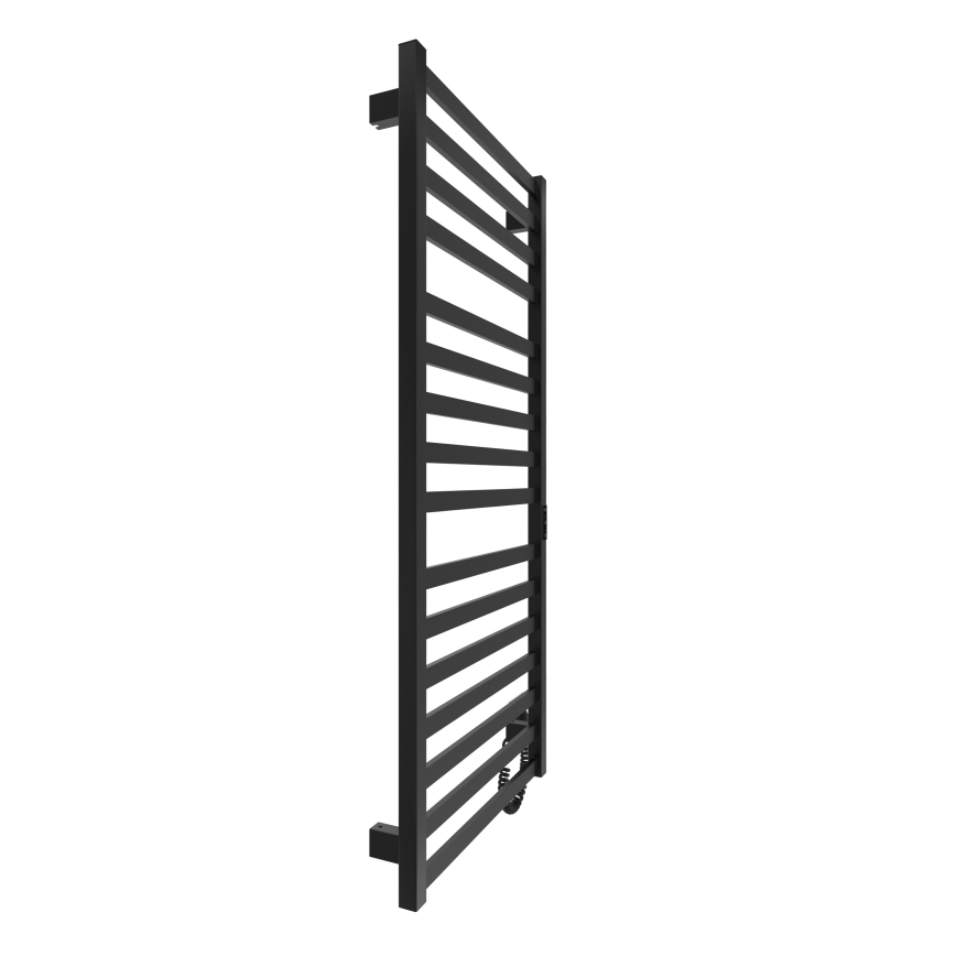 Leiter-Handtuchheizkörper HF OXFORD 255W/230V 117x53 cm schwarz