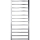 Leiter-Handtuchheizkörper TOKIO 260W/230V 120x53 cm Edelstahl/glänzendes Chrom