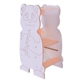 Lernturm PANDA Weiß/Ahorn