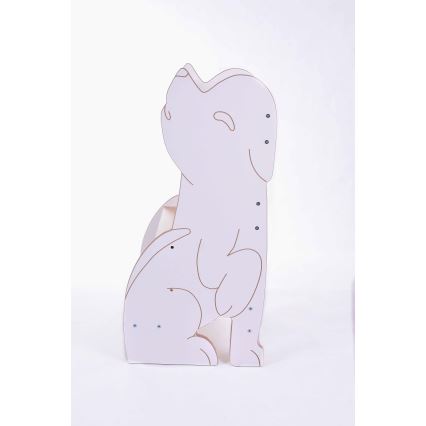 Lernturm WOLF Weiß/Ahorn