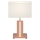 Leuchten Direkt 11421-78 - Dimmbare LED-Tischlampe AMANDA 1xE27/40W/230V + 1xLED/5W