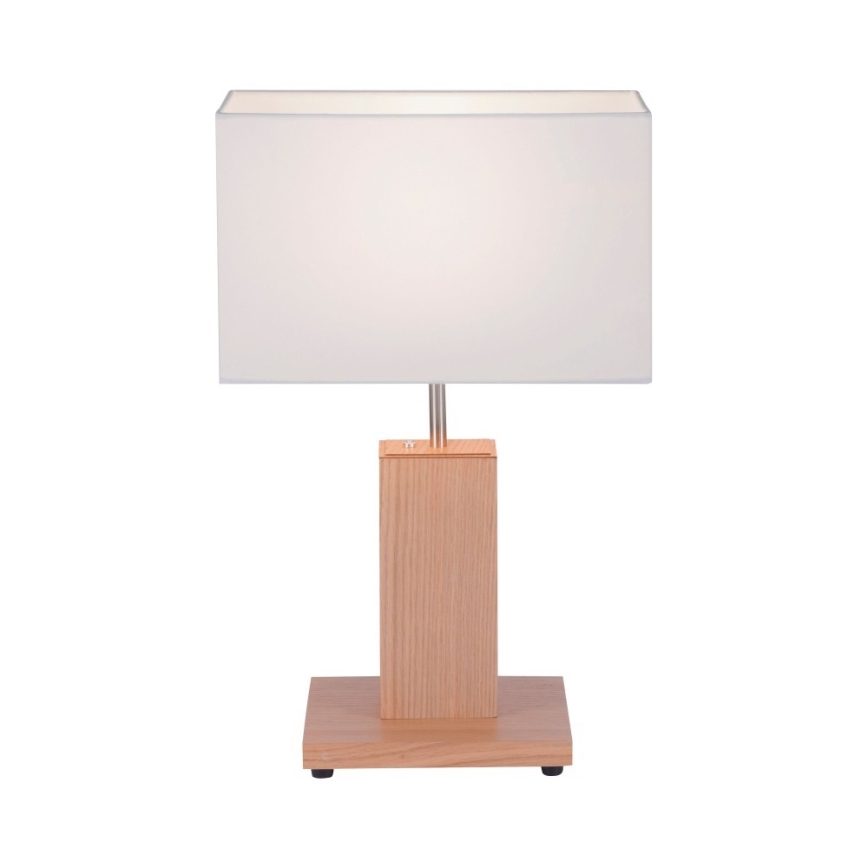 Leuchten Direkt 11421-78 - Dimmbare LED-Tischlampe AMANDA 1xE27/40W/230V + 1xLED/5W