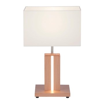 Leuchten Direkt 11421-78 - LED-Tischleuchte AMANDA 1xE27/40W/230V + 1xLED/5W