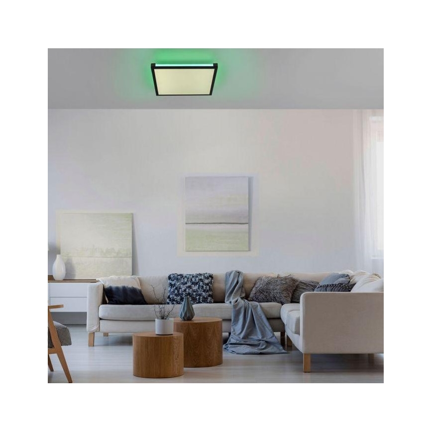 Leuchten Direkt 11621-18 - LED RGB dimmbare Deckenleuchte MARIO LED/24W/230V 2700-5000K + Fernbedienung