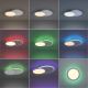 Leuchten Direkt 11662-16 - Dimmbare LED-RGB-Deckenleuchte ARENDA LED/21W/230V + Fernbedienung