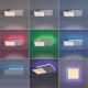 Leuchten Direkt 11663-16 - Dimmbare LED-RGB-Deckenleuchte ARENDA LED/22W/230V + Fernbedienung