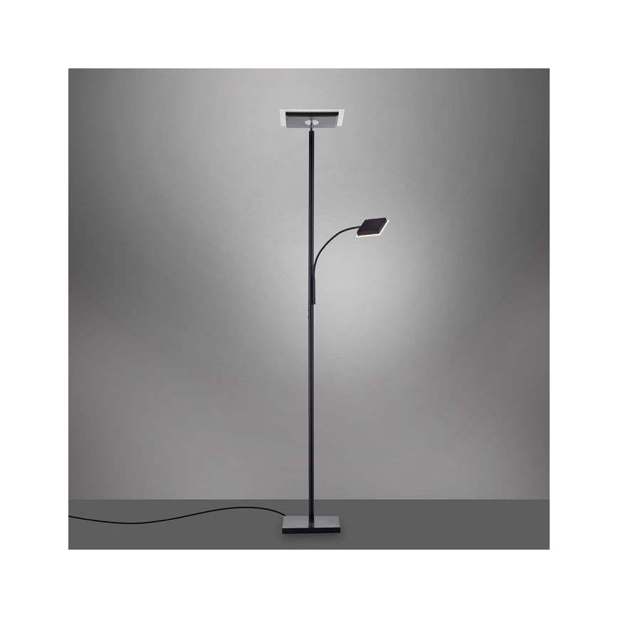 Leuchten Direkt 11710-18 – Dimmbare LED-Stehlampe HANS LED/21,5W/230V + LED/4W