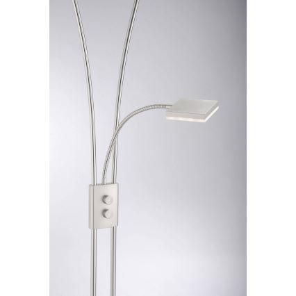 Leuchten Direkt 11776-55 - LED Dimmbare Stehleuchte HELIA LED/16,8W/230V + 2xLED/3,8W