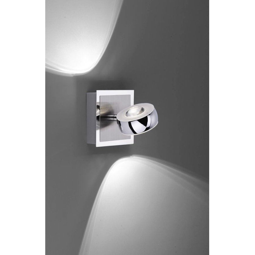 Leuchten Direkt 12471-55 -LED RGBW Dimmbarer Wandstrahler OPTI LED/6W/230V 2700-5000K + Fernbedienung