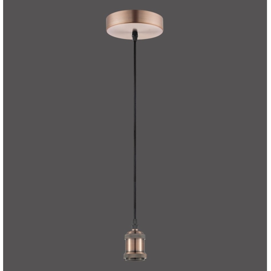 Leuchten Direkt 13570-20 - Hängeleuchte DIY 1xE27/60W/230V kupfer