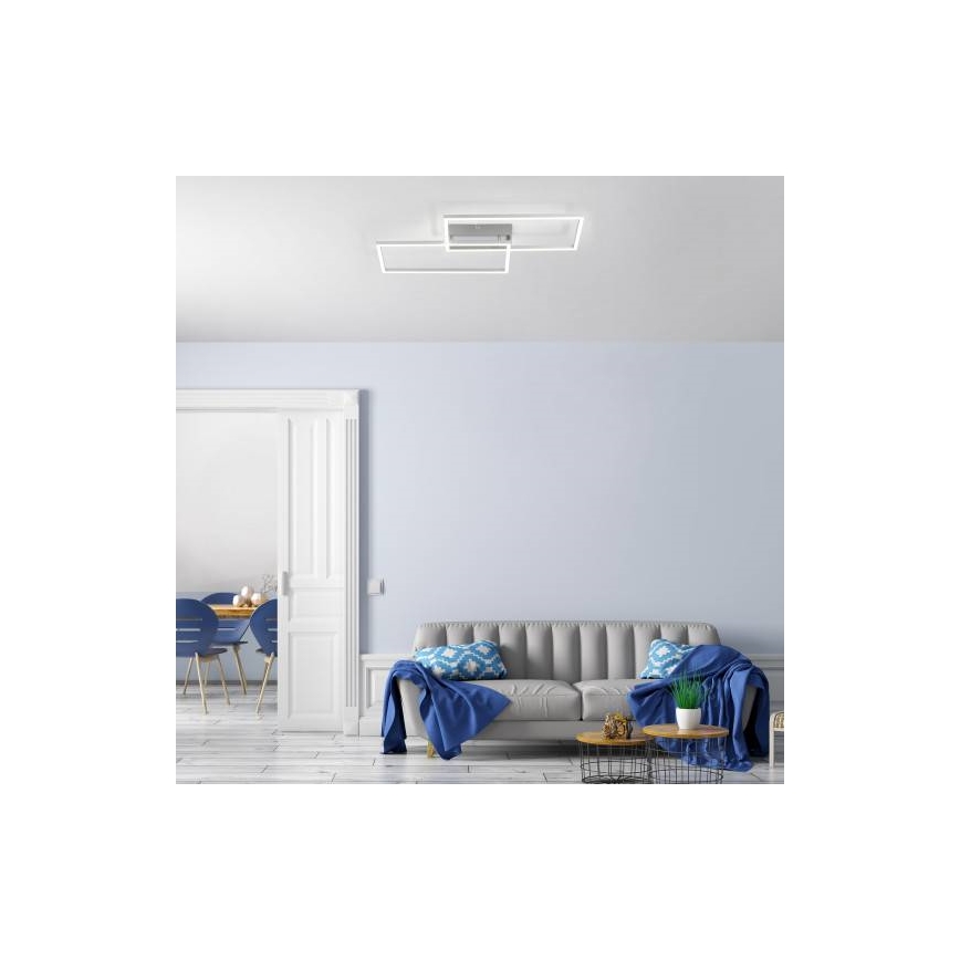 Leuchten Direkt 14018-55 - LED Dimmbarer Decken-Kronleuchter IVEN 2xLED/15W/230V