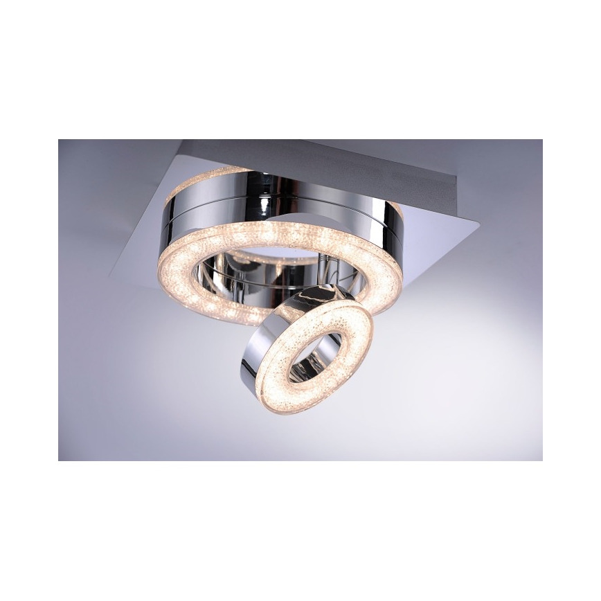 Leuchten Direkt 14520-17 - LED-Deckenleuchte TIM LED/2,8W/230V + LED/3,1W