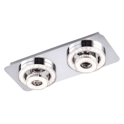 Leuchten Direkt 14521-17 - LED-Deckenleuchte TIM 2xLED/2,8W/230V + 2xLED/3,1W