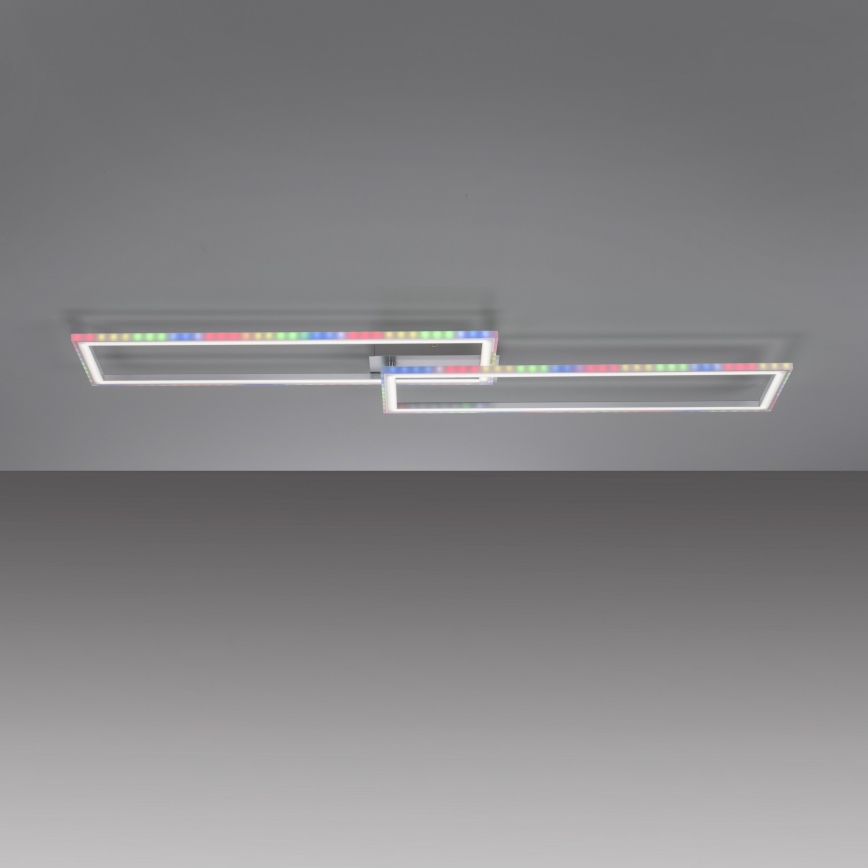 Leuchten Direkt 14635-55 - LED RGB dimmbare Deckenleuchte FELIX LED/34,5W/230V + Fernbedienung
