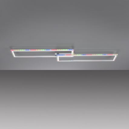 Leuchten Direkt 14635-55 - LED RGB Dimmbare Deckenleuchte FELIX 34,5W/230V