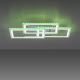 Leuchten Direkt 14636-55-LED RGB Dimmbare Deckenleuchte FELIX LED/35W/230V