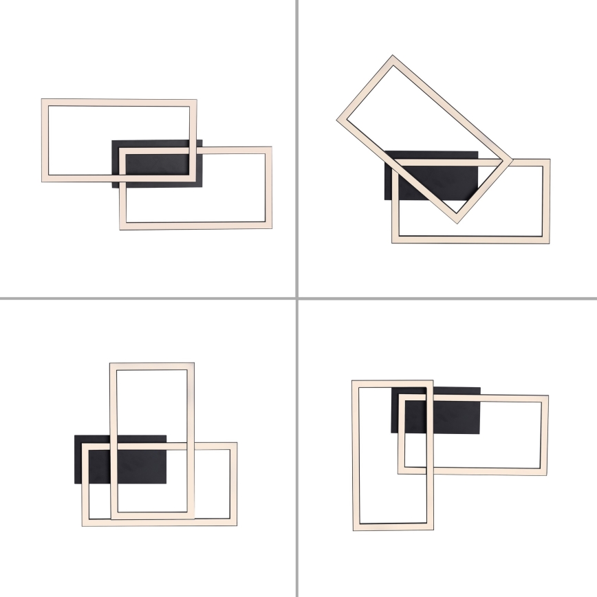 Leuchten Direkt 14692-18 - LED dimmbare Deckenleuchte IVEN LED/36W/230V
