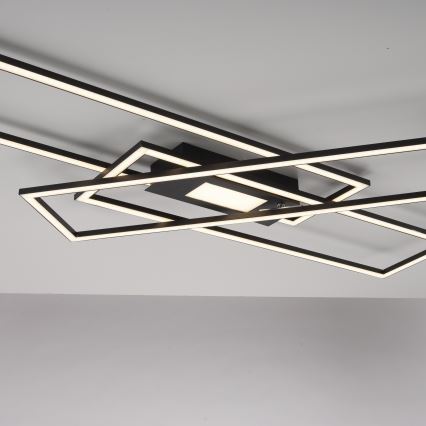 Leuchten Direkt 14693-18 - LED dimmbare Deckenleuchte ASMIN LED/48W/230V + Fernbedienung