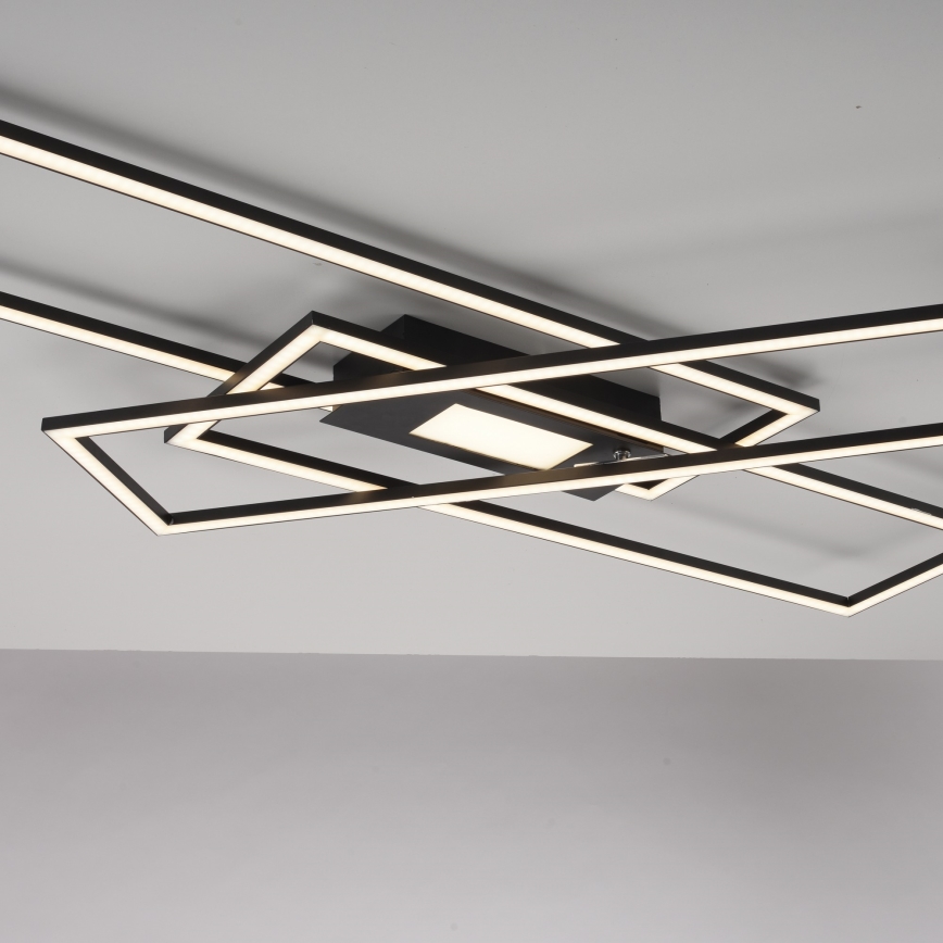 Leuchten Direkt 14693-18 - LED dimmbare Deckenleuchte ASMIN LED/48W/230V + Fernbedienung