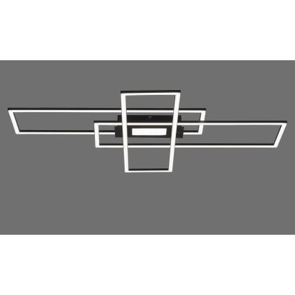 Leuchten Direkt 14693-18 - LED dimmbare Deckenleuchte ASMIN LED/48W/230V + Fernbedienung