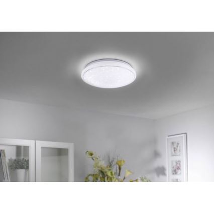 Leuchten Direkt 14743-16 - LED RGB Dimmbare Deckenleuchte JUPI LED/28W/230V Tuya 2700-5000K + Fernbedienung