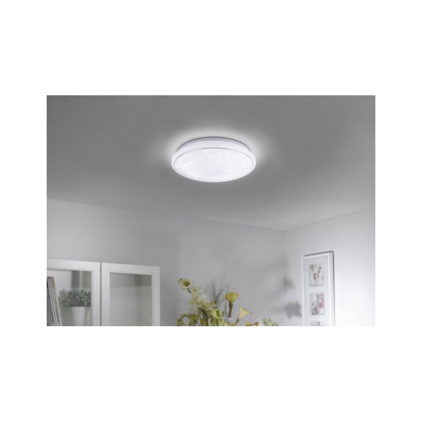 Leuchten Direkt 14743-16 - LED RGB Dimmbare Deckenleuchte JUPI LED/28W/230V Tuya 2700-5000K + Fernbedienung