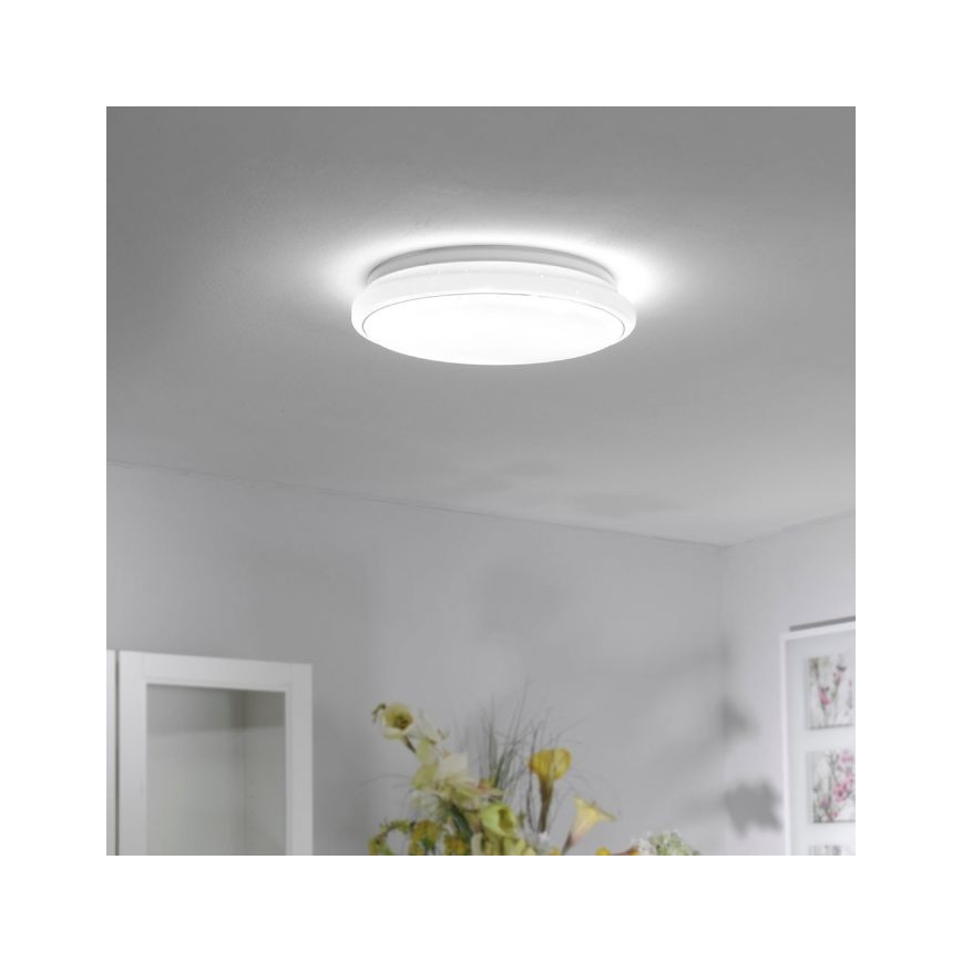 Leuchten Direkt 14744-16 - LED RGB Dimmbare Deckenleuchte JUPI LOLASMART LED/32W/230V + Fernbedienung