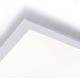 Leuchten Direkt 14757-21- LED Dimmbares Aufbaupanel FLAT LED/36W/230V 2700-5000K silber + Fernbedienung