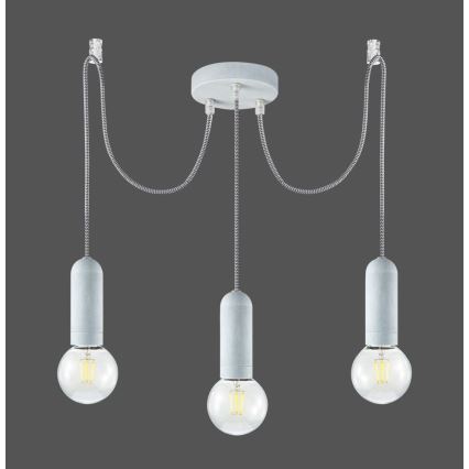Leuchten Direkt 14776-22 - Hängeleuchte TURN ME 3xE27/60W/230V Spinne