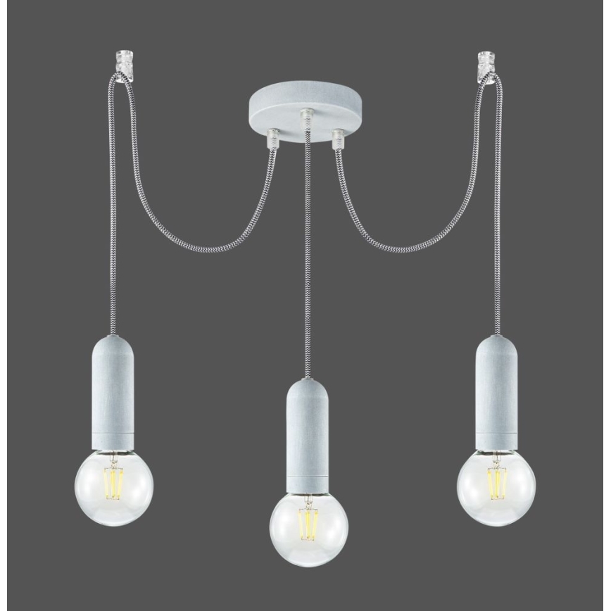 Leuchten Direkt 14776-22 - Hängeleuchte TURN ME 3xE27/60W/230V Spinne