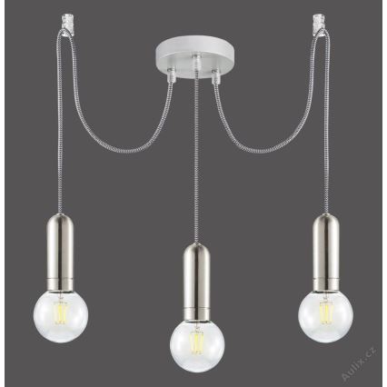 Leuchten Direkt 14776-55 - Hängeleuchte TURN ME 3xE27/60W/230V Spinne