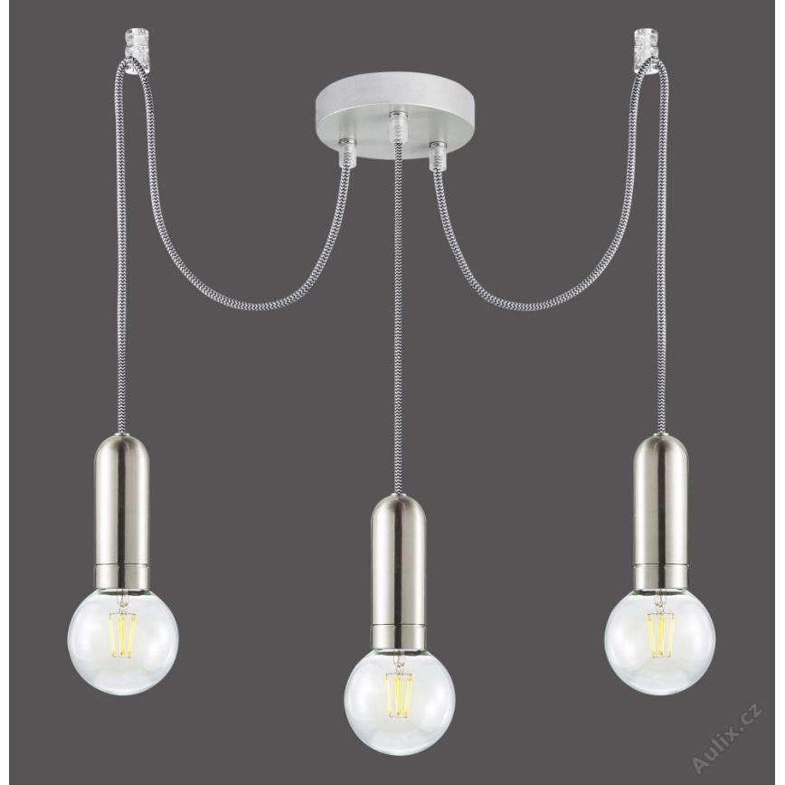 Leuchten Direkt 14776-55 - Hängeleuchte TURN ME 3xE27/60W/230V Spinne