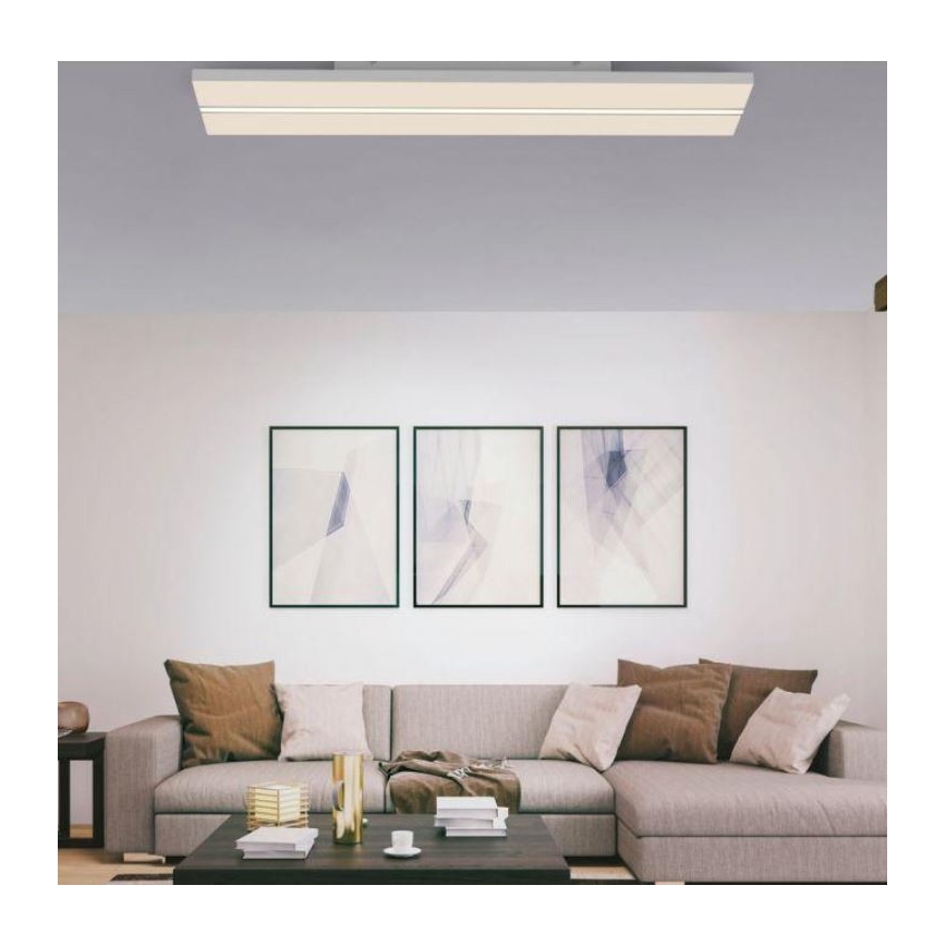 Leuchten Direkt 14854-16 - LED Dimmbare Deckenleuchte EDGING LED/30W/230V 2700-5000K + Fernbedienung